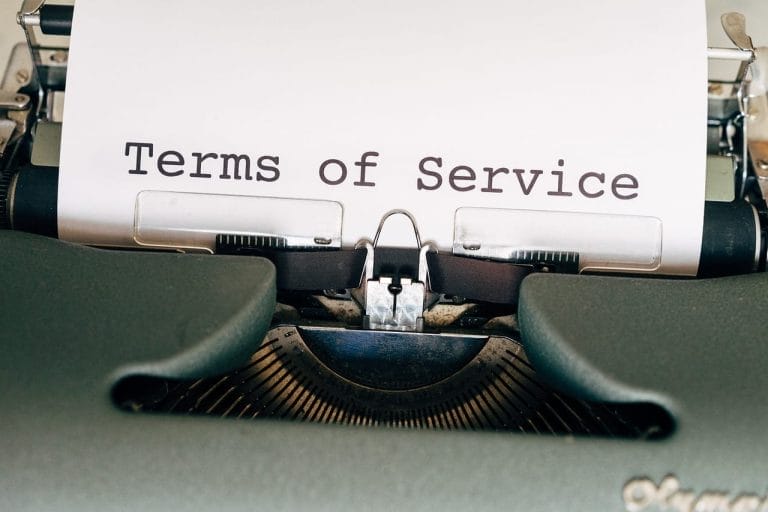 Terms of Service featured image for the page