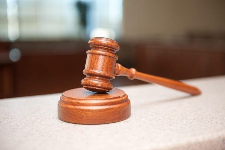 The judges gavel - a sign that this is legal business