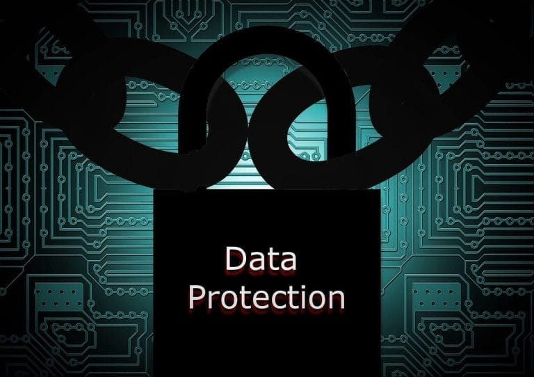 Privacy policy image of secured locks
