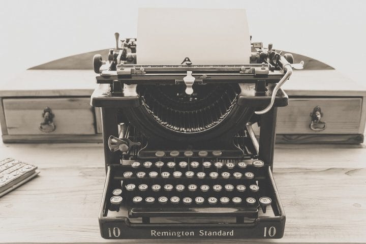 The Typewriter - antique communications